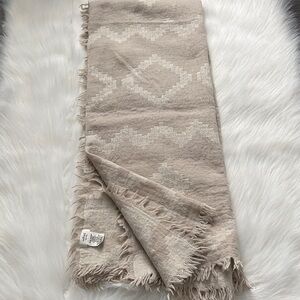 ARITZIA Wilfred (Lg.) Fringed Throw/Scarf